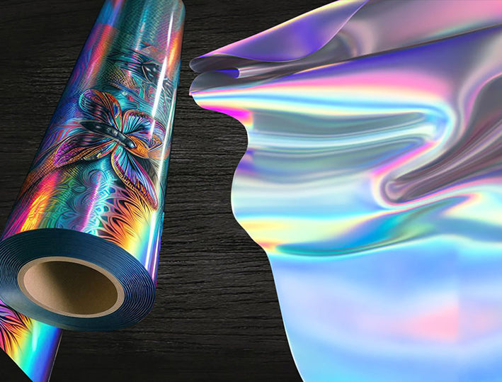 How to Design Stunning Rainbow Holographic Prints
