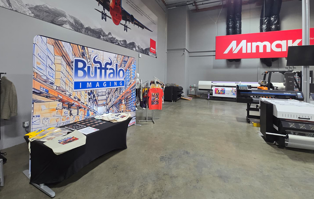 Buffalo Imaging Showcases Graphictac Vinyl at Mimaki Showroom Event