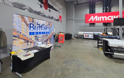 Buffalo Imaging Showcases Graphictac Vinyl at Mimaki Showroom Event