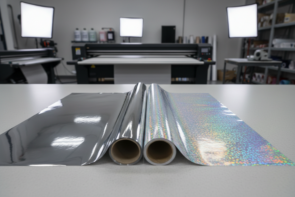Chrome vs. Holographic Printable Vinyl: Which Film Wins for Your Next High-Impact Project in 2026?