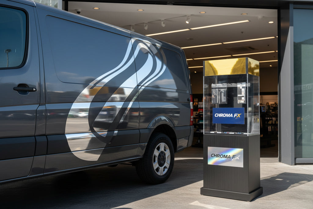 Chrome Printable Vinyl for Retail and Fleet Graphics: A Practical Use Guide