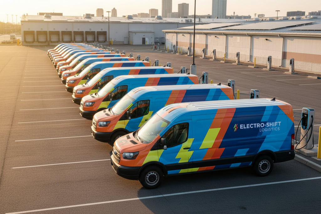 Why Fleet Electrification Is Driving A Fresh Cycle Of Vehicle-Wrap Refresh Orders