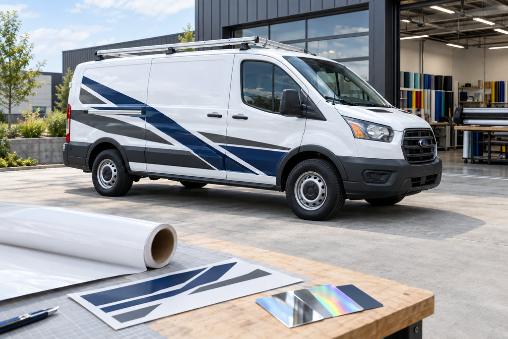 Printable Vinyl for Contractor Vehicle Decals