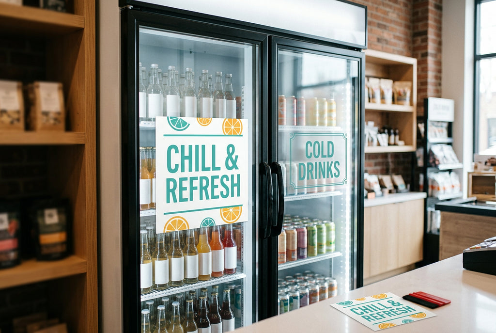 Printable Vinyl for Cooler and Refrigerator Door Decals