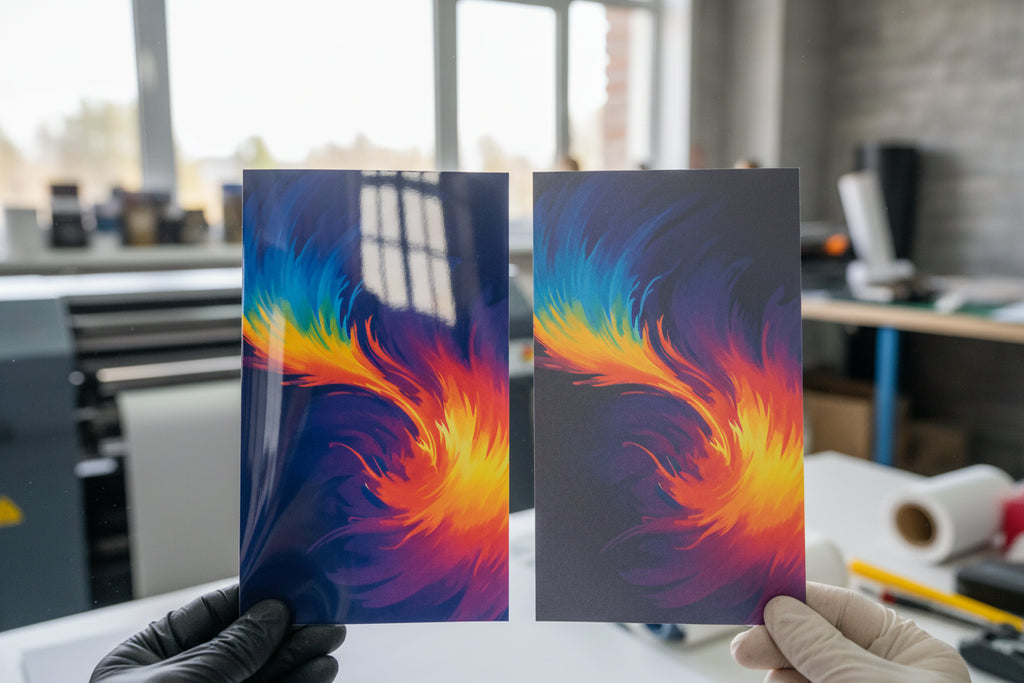 Glossy vs Matte Printable Vinyl: Which Finish Should Print Shops Choose?