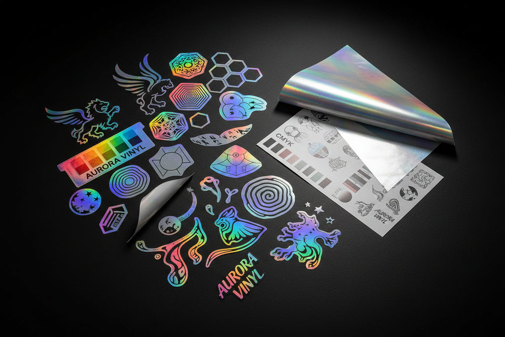 Holographic Printable Vinyl for Premium Stickers: When It Makes Sense