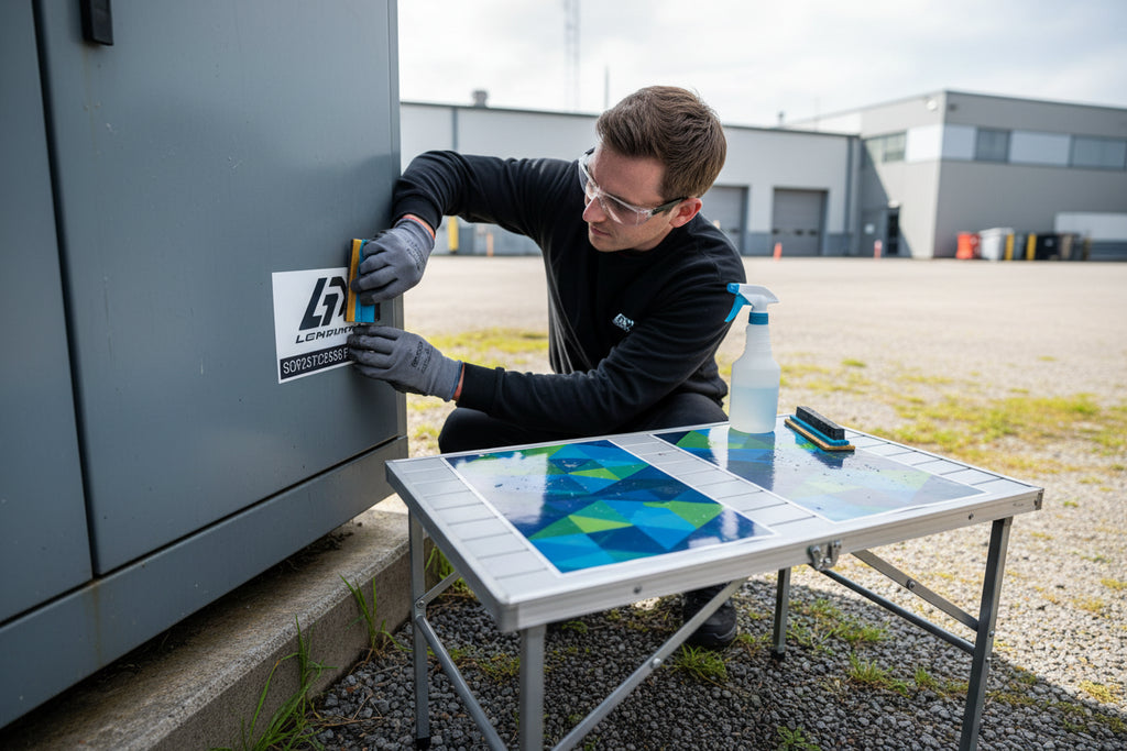 Outdoor Decal Testing