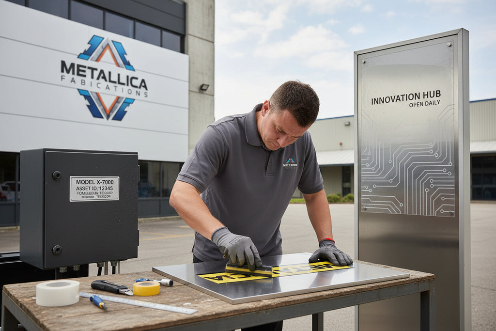 Printable Vinyl for Metal Panels: Adhesive, Finish, and Surface Testing Guide