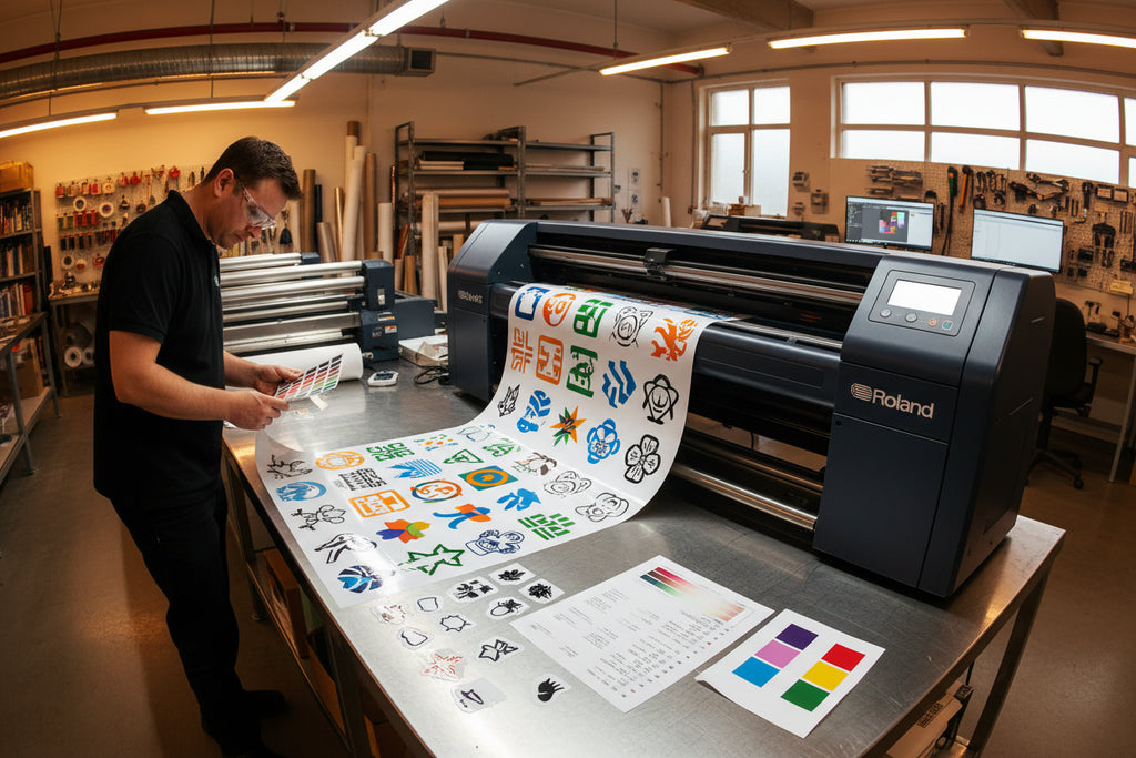 Printable Vinyl for Roland Printers: What Print Shops Should Check