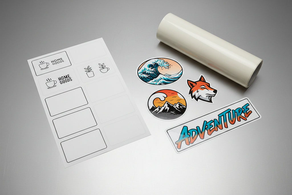 Printable Vinyl vs Sticker Paper: Which Material Should Print Shops Use?