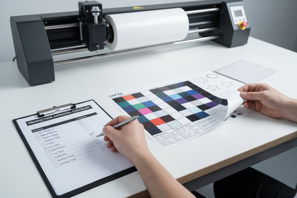 Printer-Compatible Printable Vinyl: Ink, Profile, Adhesive, and Lamination Checklist