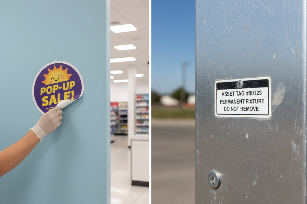 Removable vs Permanent Printable Vinyl: How Print Shops Should Choose