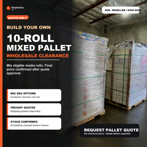 Build Your Own 10-Roll Wholesale Pallet