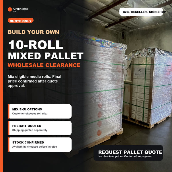 Build Your Own 10-Roll Wholesale Pallet