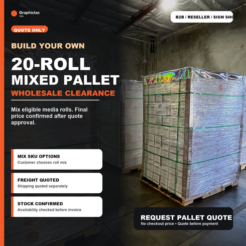 Build Your Own 20-Roll Wholesale Pallet