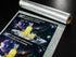 Holographic shattered ice printable vinyl sample roll detail