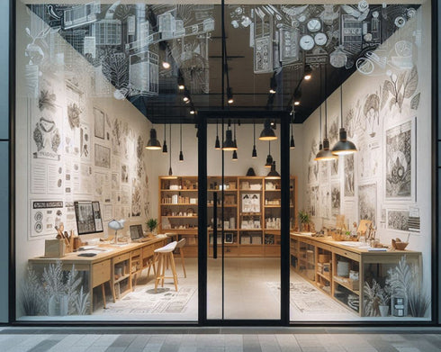 Optically clear removable printable commercial grade 54in x 150ft