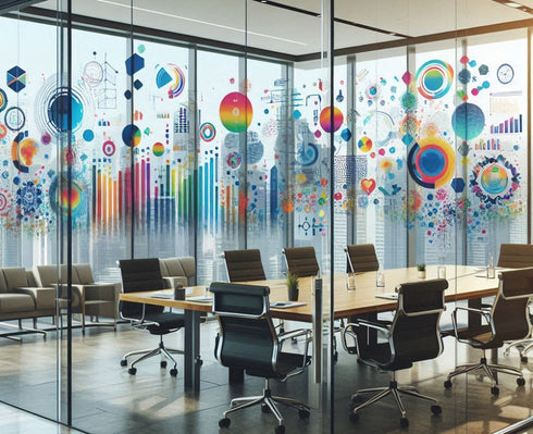 Graphictac 1000-P990R removable clear vinyl 54"x150ft