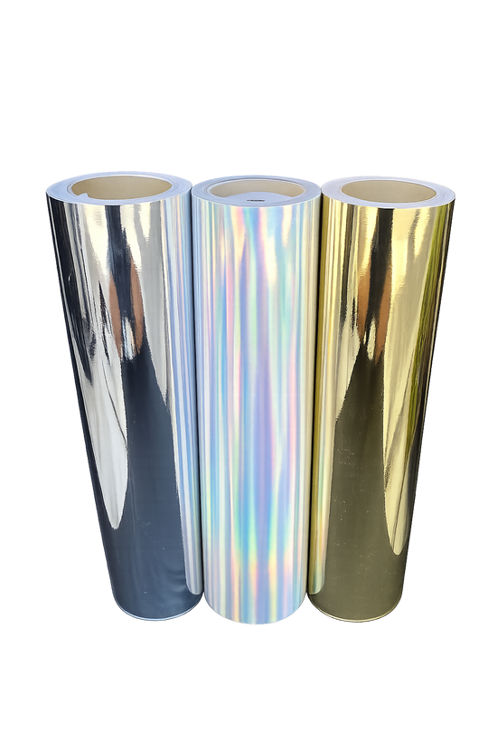 Graphictac 20" Sample Rolls - Holographic Silver & Gold
