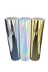 Graphictac 20" Sample Rolls - Holographic Silver & Gold