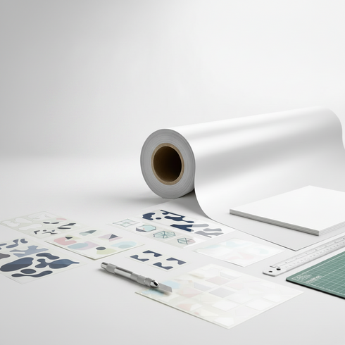 6mil Semi-Rigid Printable Removable Matte White 20in x 100ft