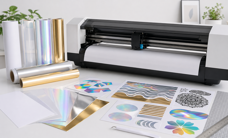 Rainbow Holographic Printable Vinyl